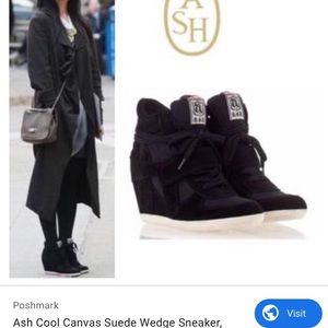 Best 25 Deals For Ash Shoes Wedge Sneaker Poshmark